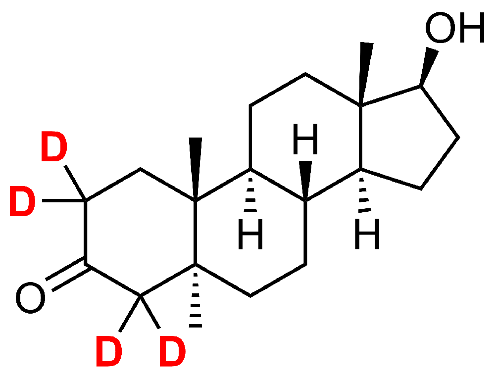 双氢睾酮-D4(5α-Dihydrotestosterone-d4)