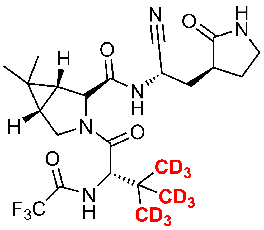 奈玛特韦-D9(Nirmatrelvir-d9)