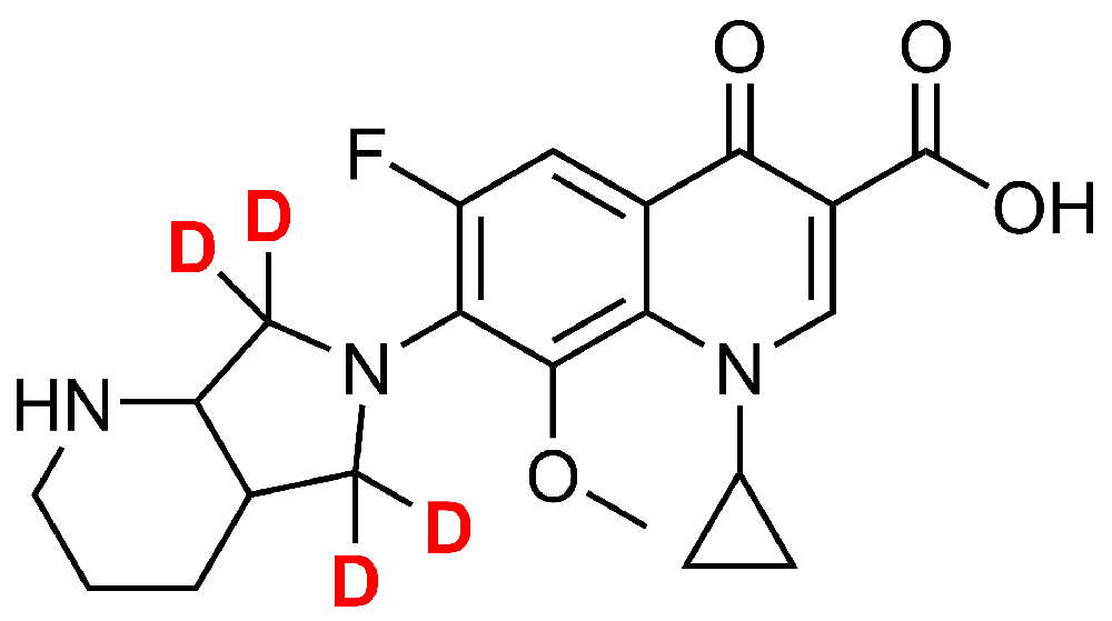 莫西沙星-D4(Moxifloxacin-d4)